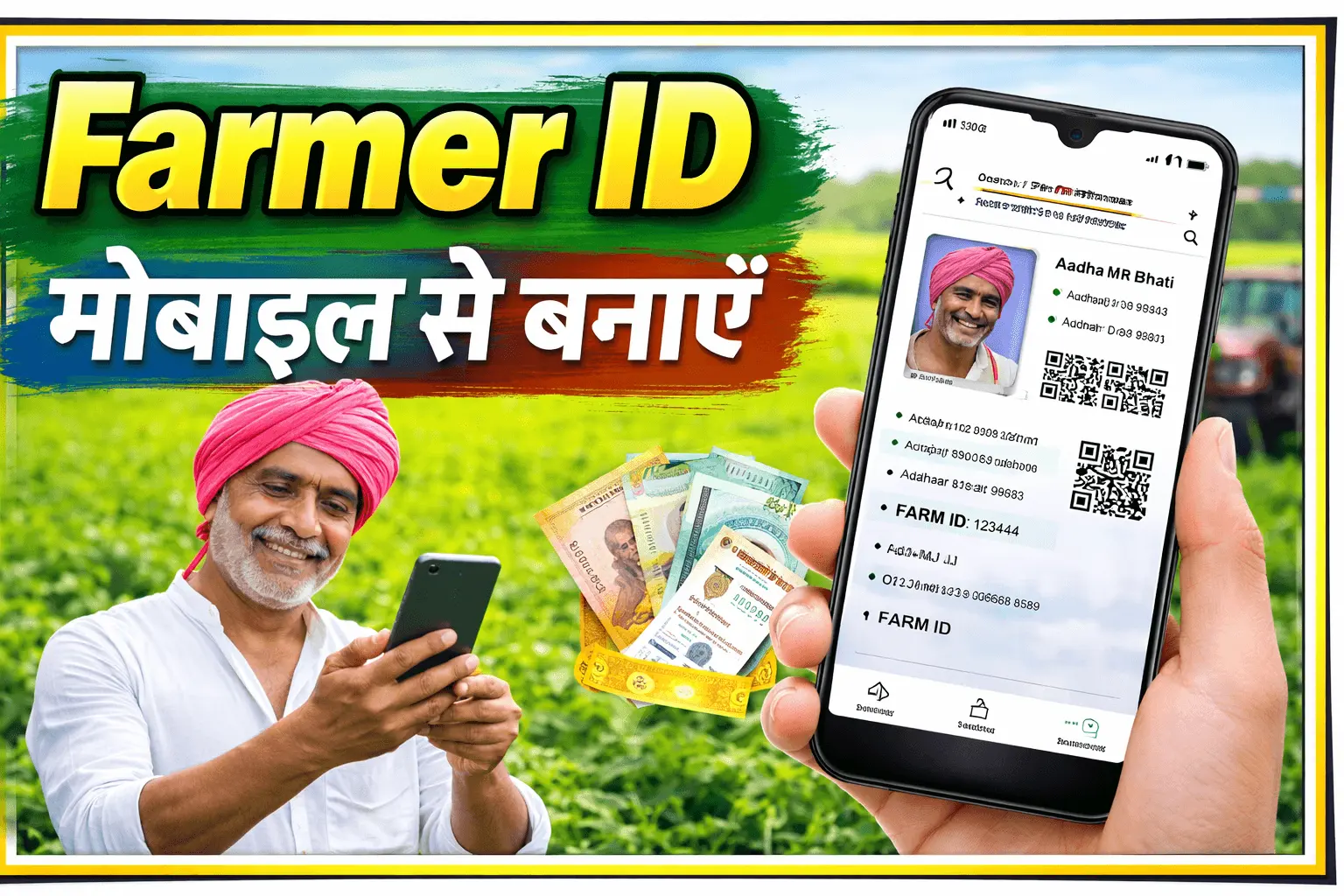 Farmer ID कैसे बनाएं मोबाइल से