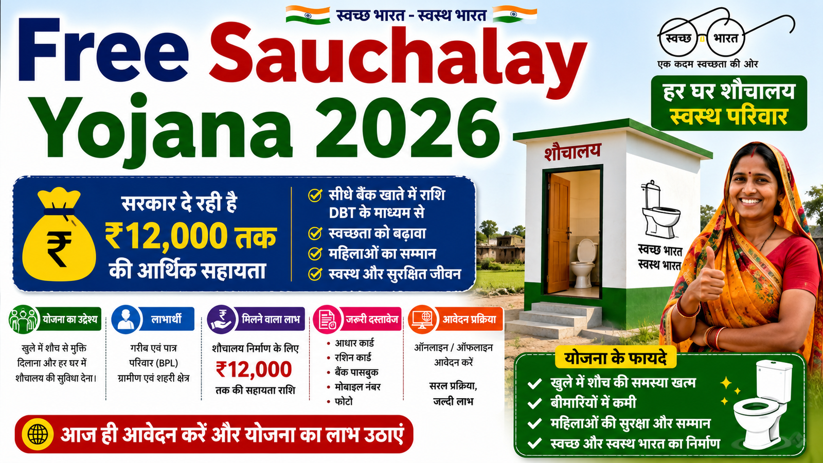 Free Sauchalay Yojana 2026