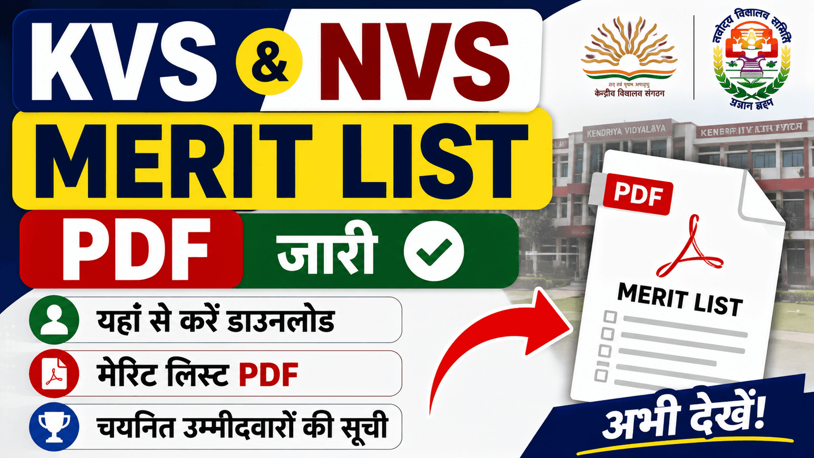 KVS NVS Tier 2 Result 2026